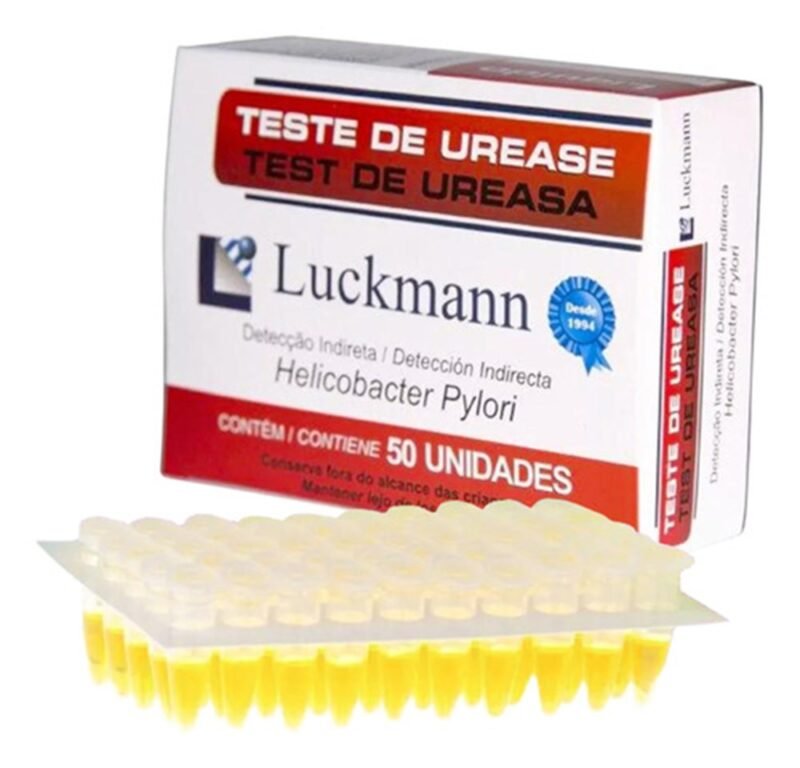 Teste de urease, Luckmann – caixa com 50 unidades