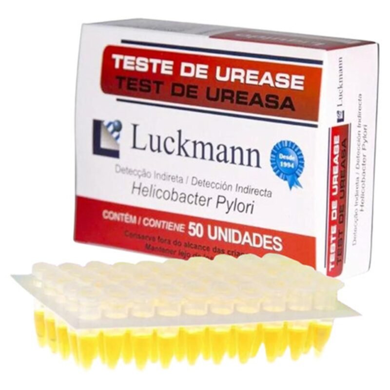 Teste de urease, Luckmann – caixa com 50 unidades