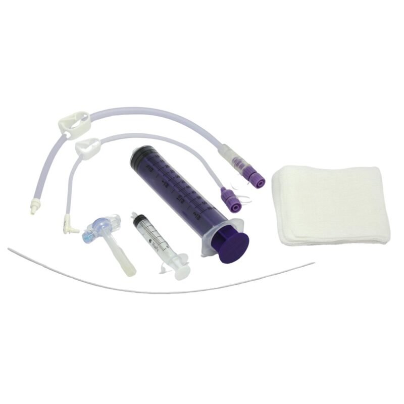 Sonda para nutrição enteral em silicone baixo perfil por gastrostomia, Botton, Enfit, Medika, 24FR - Imagem 3