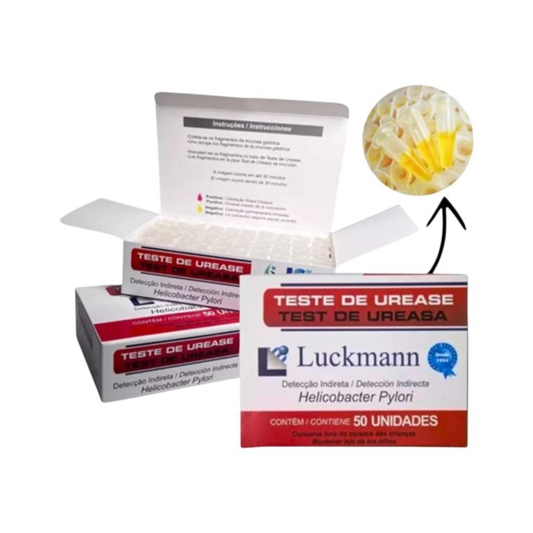 Teste de Urease - Caixa com 50 Unidades - Luckman
