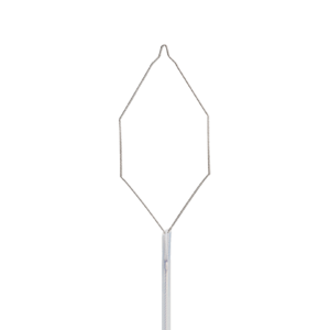 Alça de polipectomia, hexagonal, descartável, Medika, 2.3mm x 2300mm, abertura 40mm