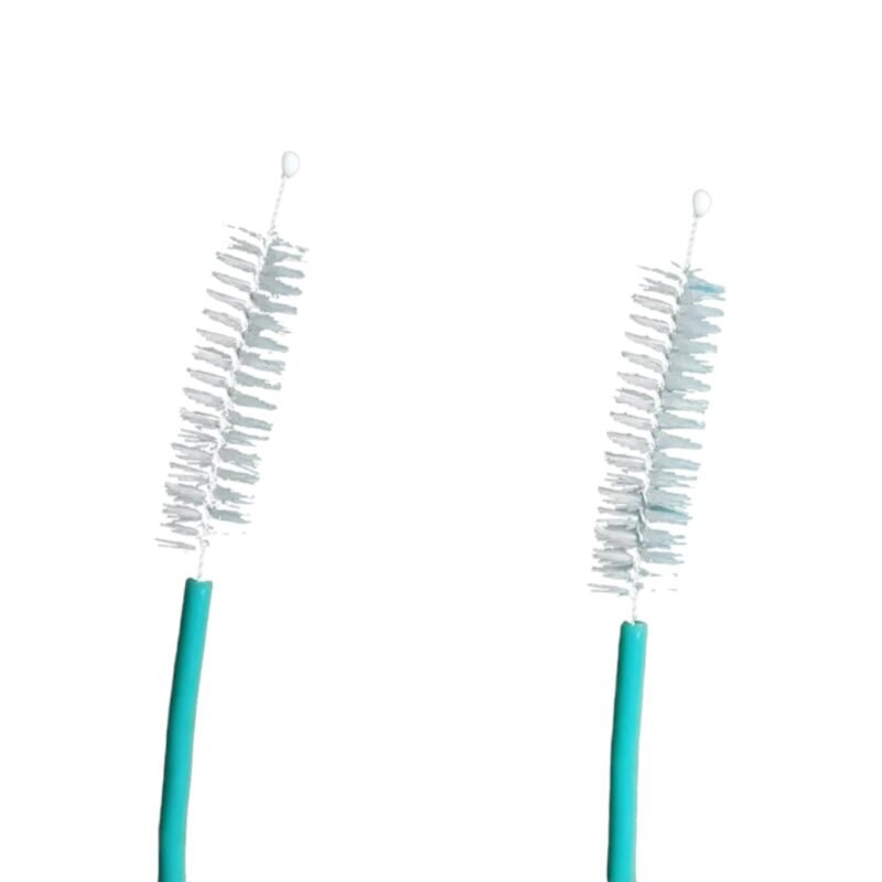 Escova de Limpeza Ponta Dupla Descartável