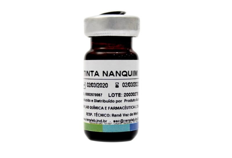 Tinta Nanquim 12x6ml, Renylab