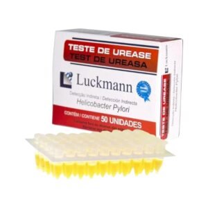 TESTE DE UREASE, LUCKMANN - CAIXA COM 50 UNIDADES REG. ANVISA 82146060002