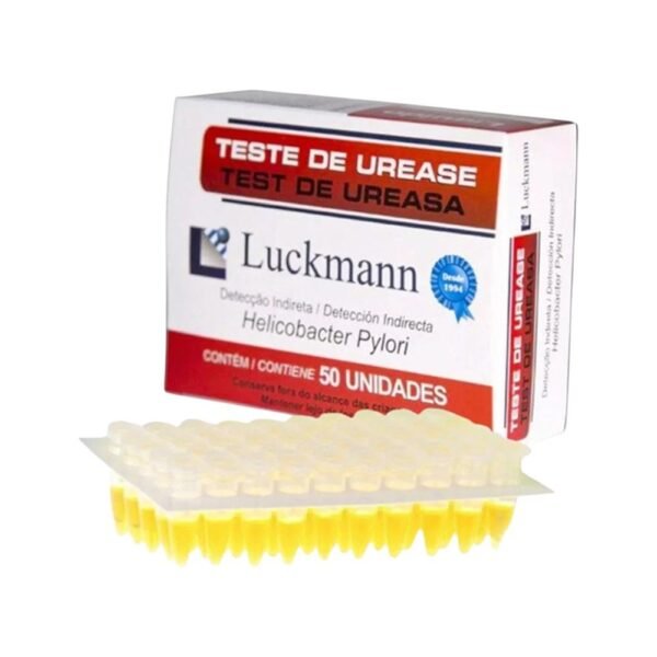 TESTE DE UREASE, LUCKMANN - CAIXA COM 50 UNIDADES REG. ANVISA 82146060002