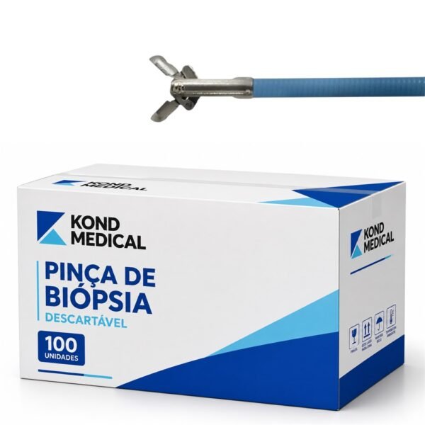Kit 100 Unidades de Pinça Biópsia Colonoscopia e Gastro Sem Espícula Descartável 2.3mm x 230cm – Jiuhong