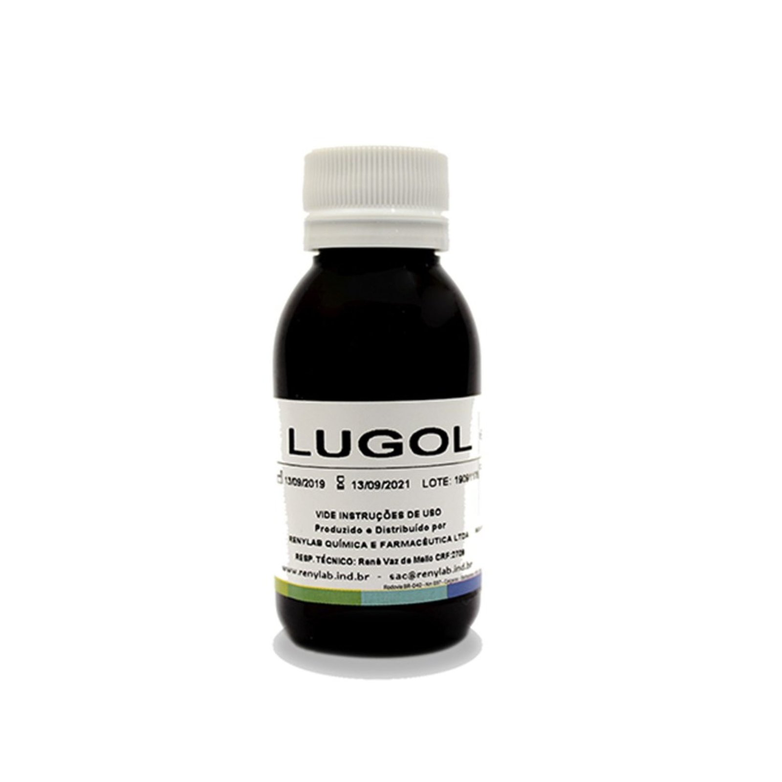 LUGOL 60mL -  RENYLAB - REG. ANVISA 80002670067-1819419108