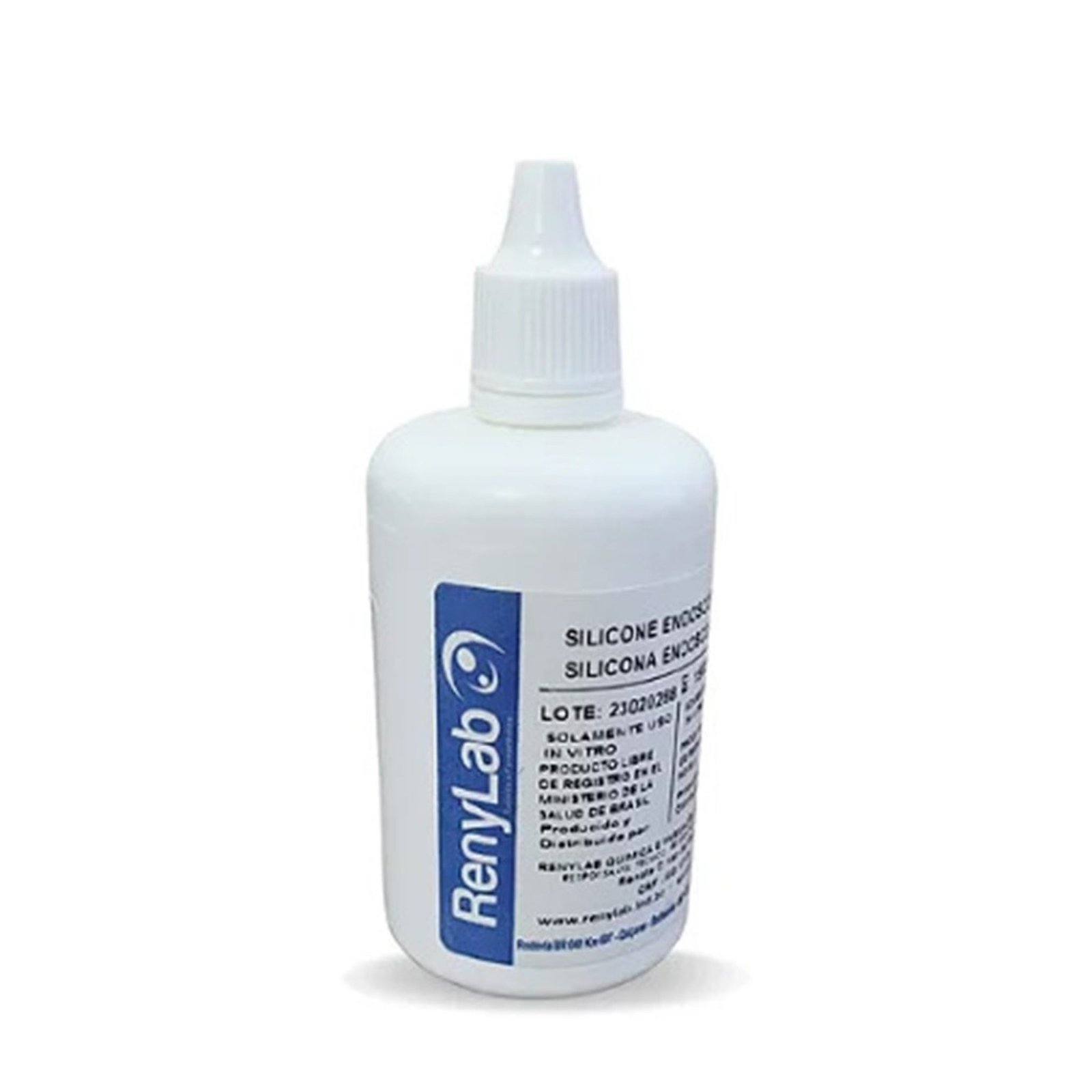 SILICONE PARA ENDOSCOPIA 100mL - RENYLAB - ISENTO DE REGISTRO ANVISA-413985007