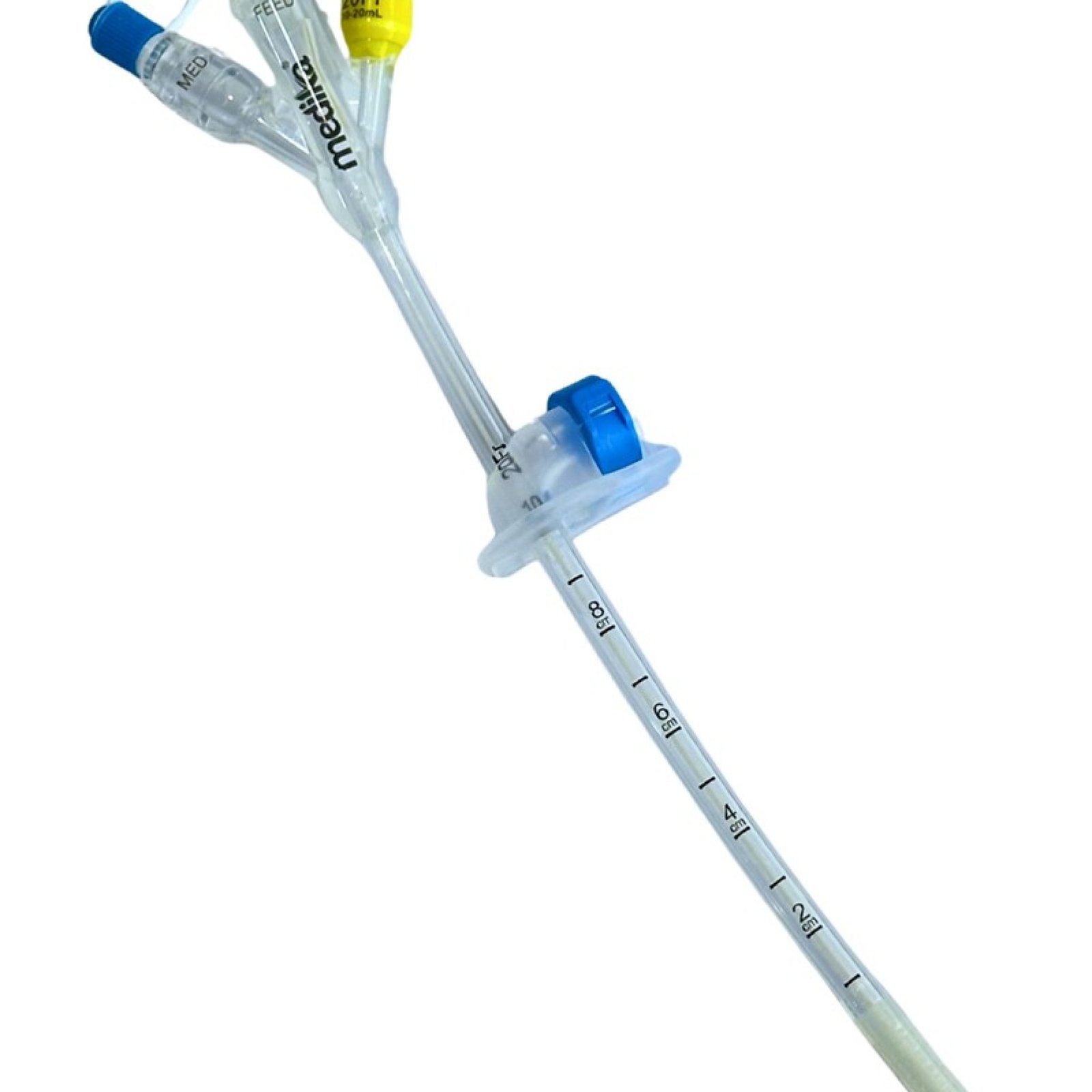 SONDA DE GASTROSTOMIA PARA NUTRIÇÃO ENTERAL COM BALÃO, MEDIKA, 18FR X 180mm, BALÃO 20ml, COM FIXADOR, REG. ANVISA 10289689050-1488007939